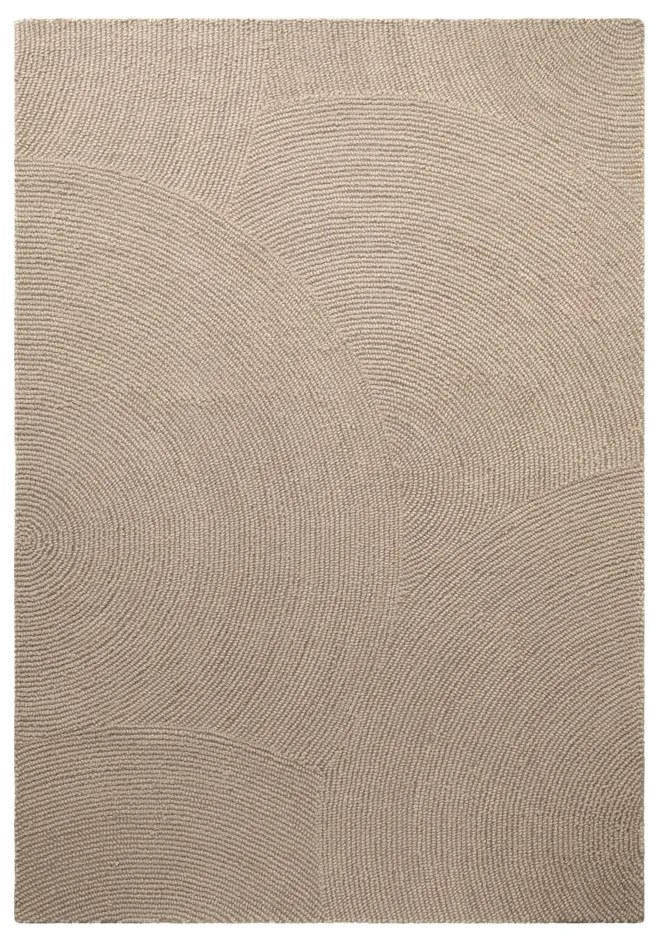 Tappeto beige in lana tessuto a mano 120x180 cm Eleni Light Beige – Hanse Home
