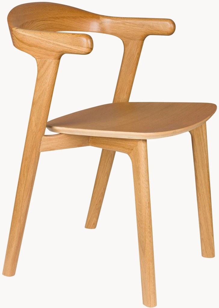 Set di 2 sedie con braccioli in legno Northwood