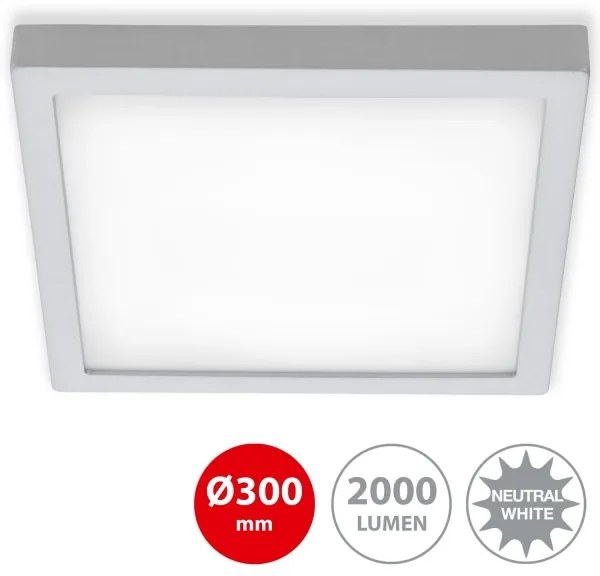 Briloner 7142-414 - Plafoniera LED FIRE LED/21W/230V 4000K