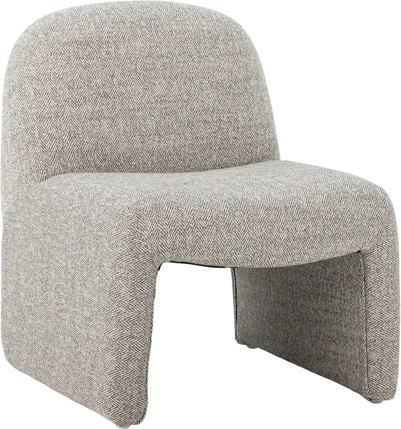 Poltrona per bambini greige Neel – Bloomingville Mini