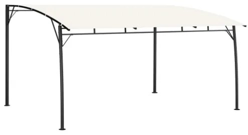 Tenda Parasole da Giardino 4x3x2,55 m Crema