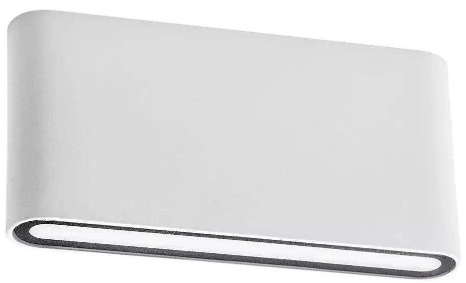 Redo 9622 - Applique da esterno KLIPPE LED, 13W, 230V, 3000K, IP54, bianco