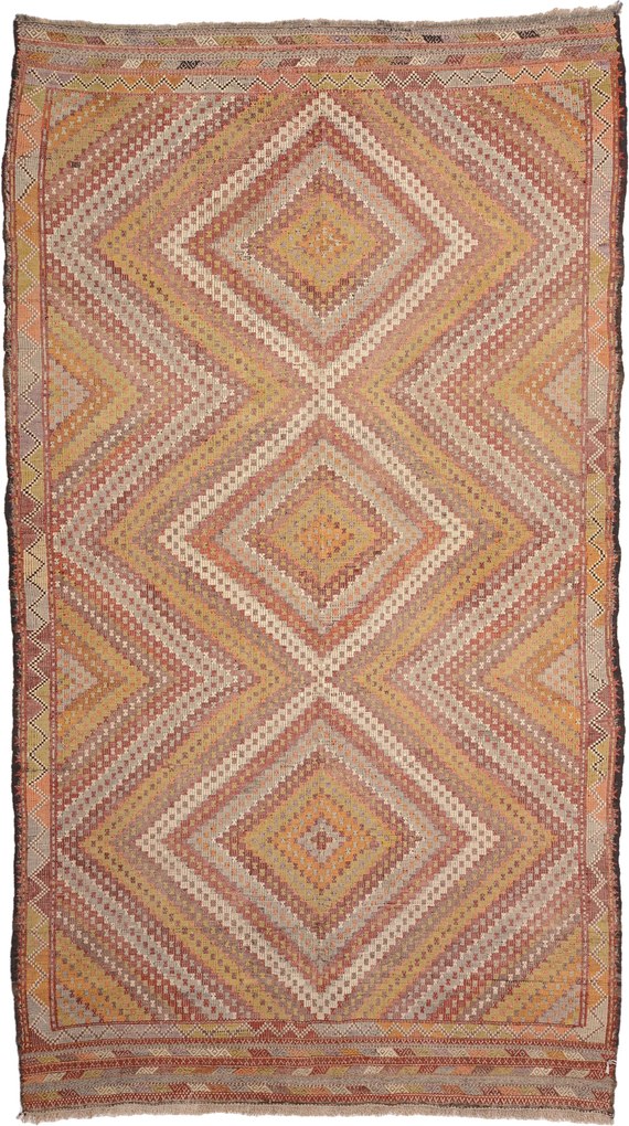 Kilim Tappeto orientale 300 x 170 (Tacchino) Annodato A Mano