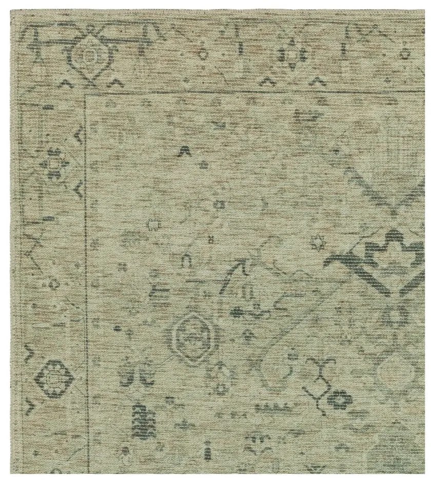 Tappeto verde 170x120 cm Kaya - Asiatic Carpets