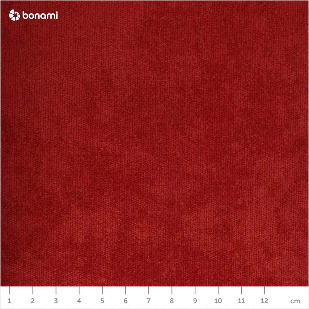 Poltrona rossa in velluto Norwin - Max Winzer