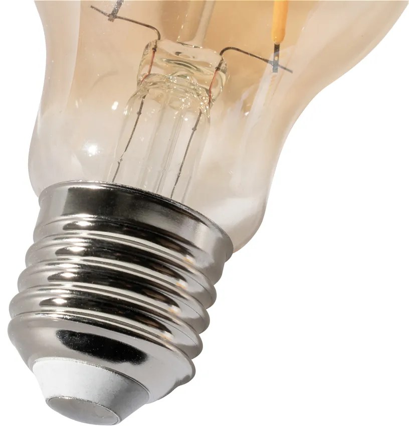 Set di 5 E27 dimbare LED lamp A60 goud 5W 500 lm 2700K