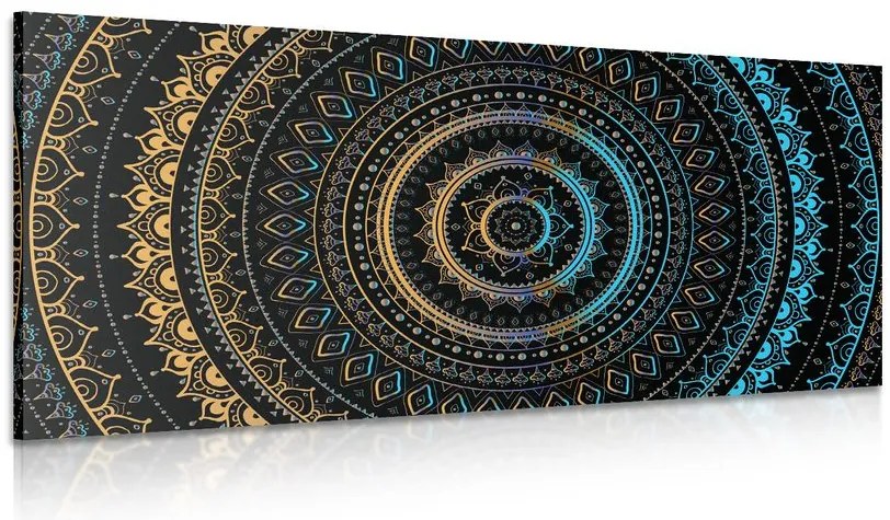 Stampa su tela – Mandala con motivo solare
