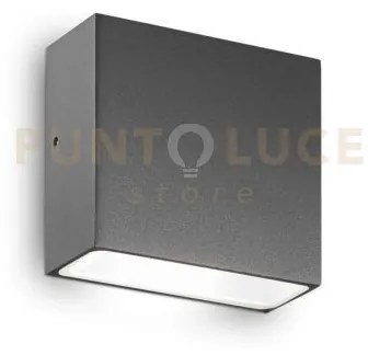 Tetris applique da esterno ip44 1 luce attacco g9 in alluminio e ve...