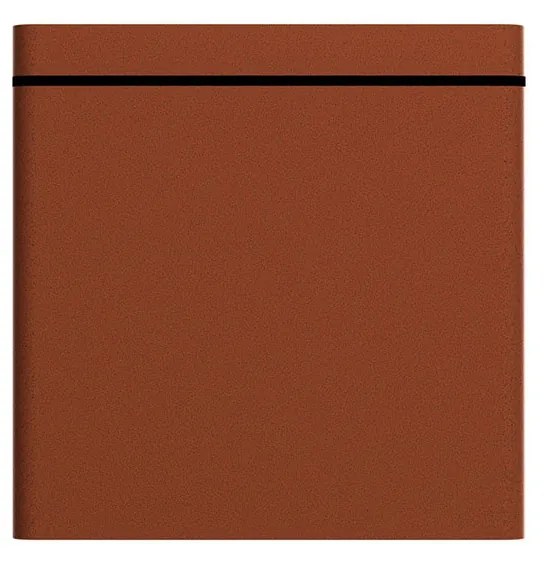 Applique da soffitto Quadrata GU10 IP54 in Alluminio e Vetro
