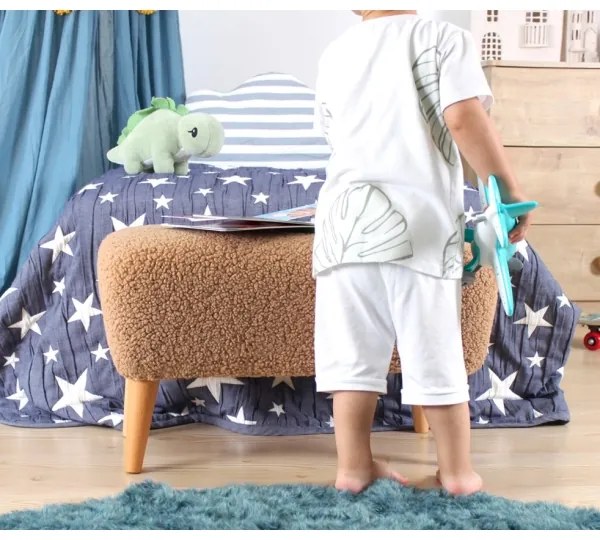 Pouf PIXI 32x61 cm marrone