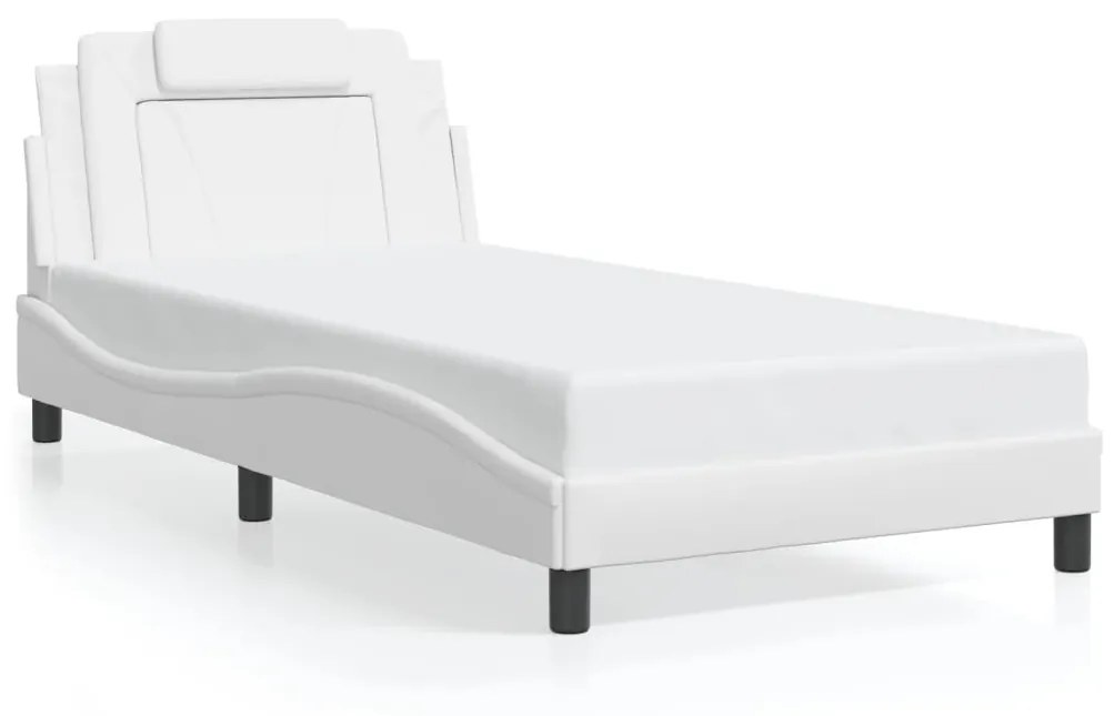Giroletto Con Luci Led Bianco 100x200 Cm İn Similpelle /