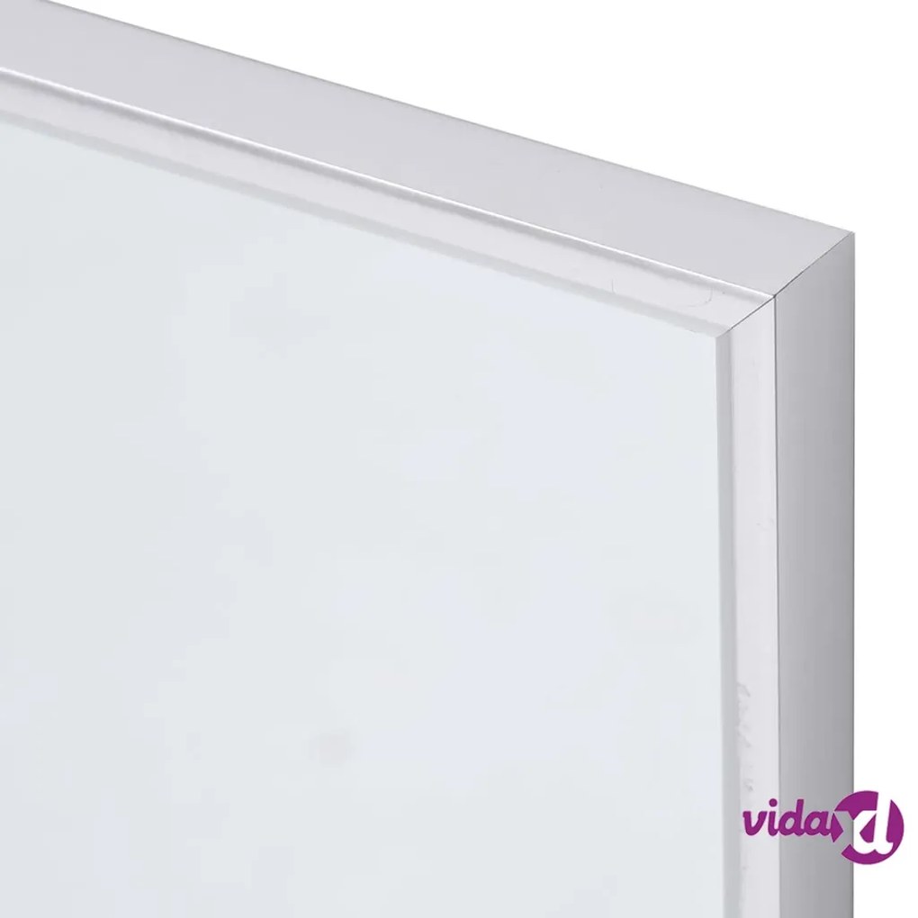 vidaXL Specchio Argento 100x60 cm