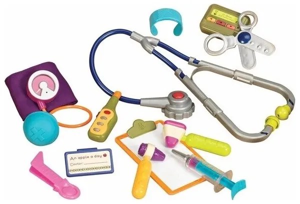 B-Toys - Valigetta del dottore Dr. Doctor 2xAAA + 3xAG13