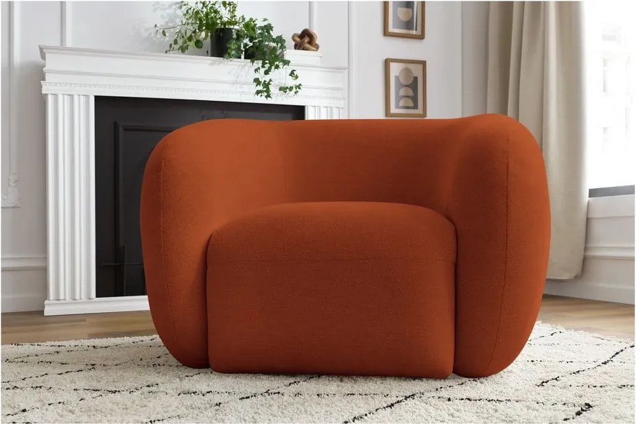 Poltrona arancione Celine – Bobochic Paris