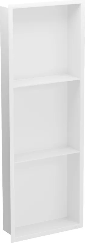 Mexen X-Wall-R mensola a incasso con cornice e ripiano 90 x 30 cm, bianca - 1920903010S