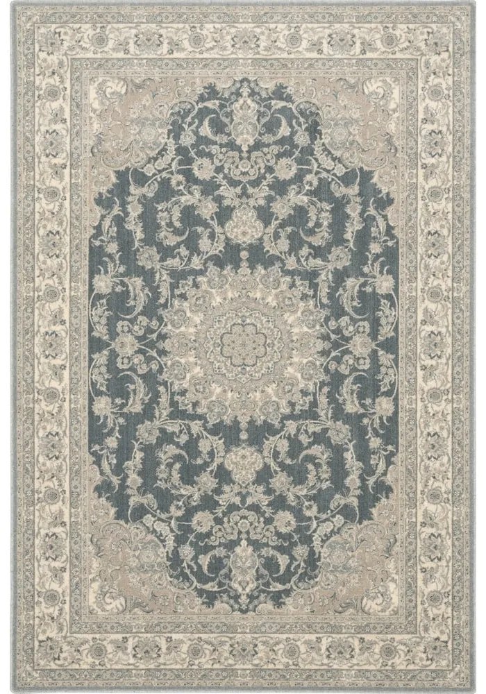 Tappeto in lana grigio 160x240 cm Beatrice - Agnella