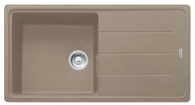 Lavello integrato 1 vasca in fragranite marrone FRANKE Boston L 50 x L 97 cm