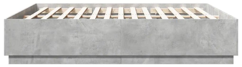 Giroletto grigio cemento 200x200 cm in legno multistrato