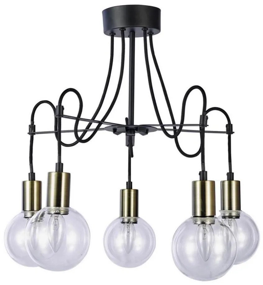 Top Lampada Novel 5K - Lampadario a sospensione con supporto rigido 5xE14/40W/230V