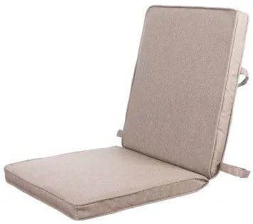 Cuscino per sedie Beige 90 x 40 x 4 cm