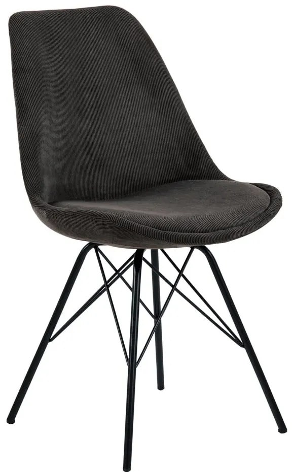 Sedia da pranzo grigio scuro Eris - Actona