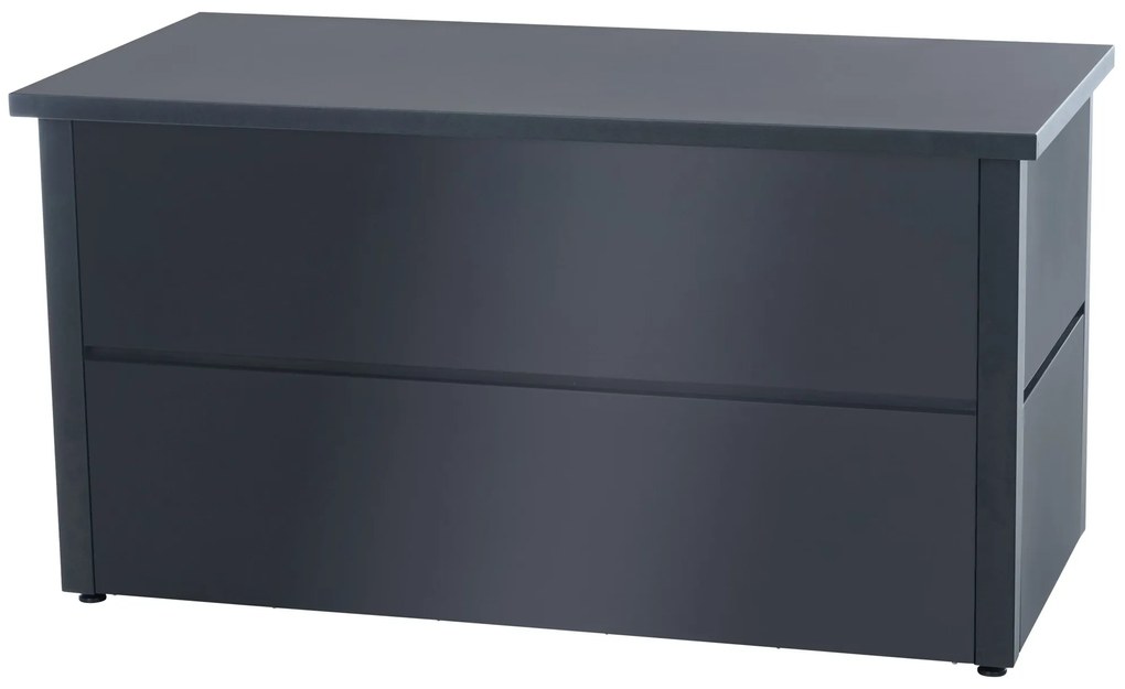 Cofanetto Salvaspazio İn Acciaio Inox Nero - Auflagenbox Abilene / M
