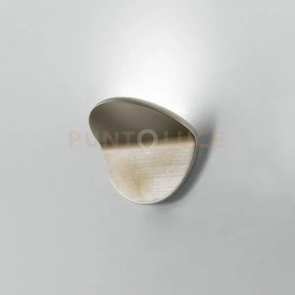 Plug a - applique anticato-acciaio a led 3000k 1800lm 20w dimmerabile