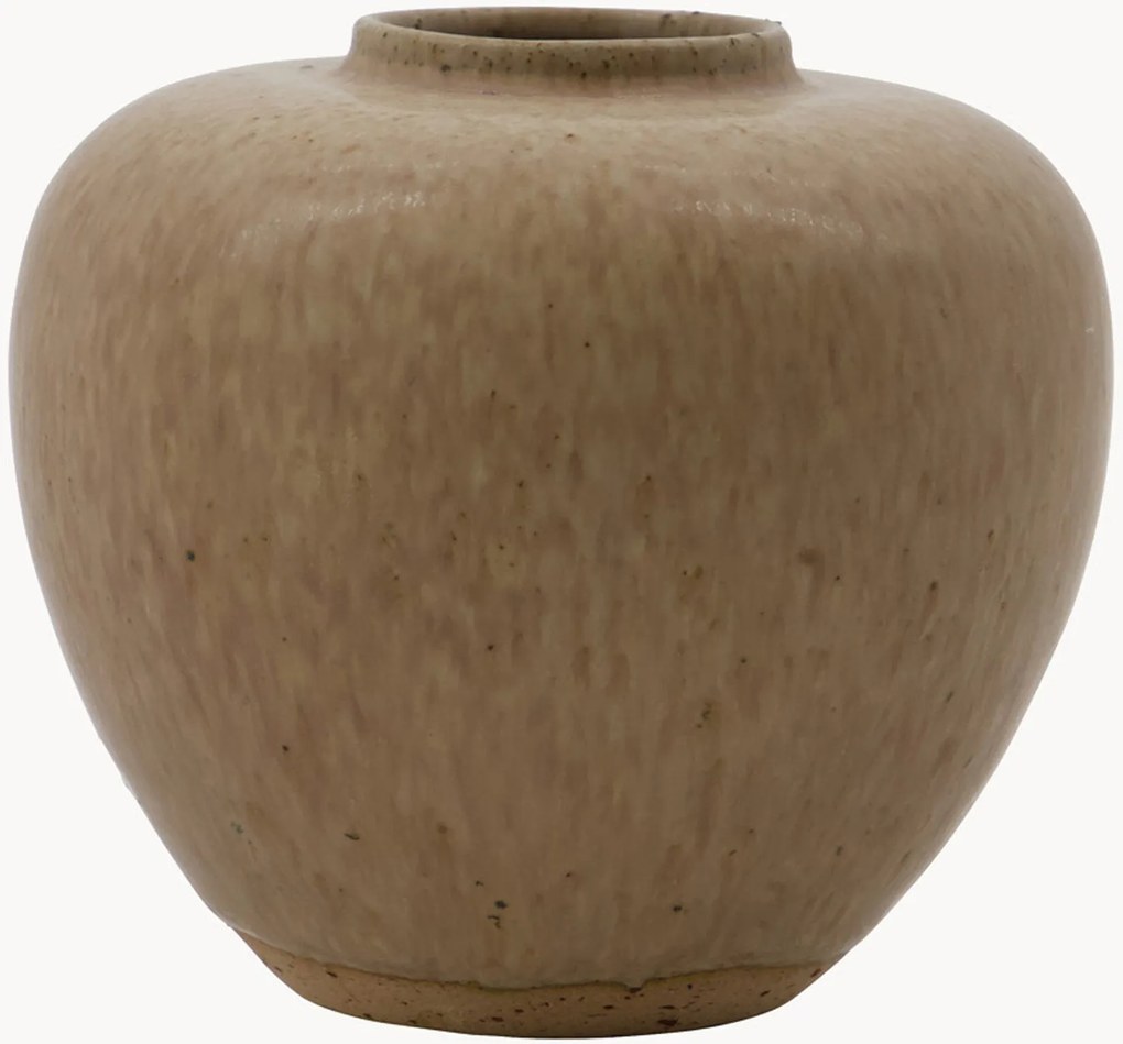 Set di 2 vasi fatti a mano Tino, H 9 cm