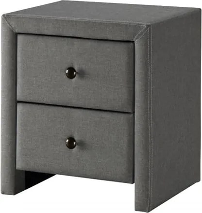 Comodino Prima2 grigio - L 48 x P 41 x H 54 cm