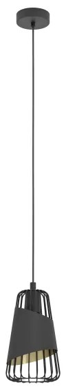 Eglo 49447 - Lampadario a sospensione con filo AUSTELL 1xE27/60W/230V