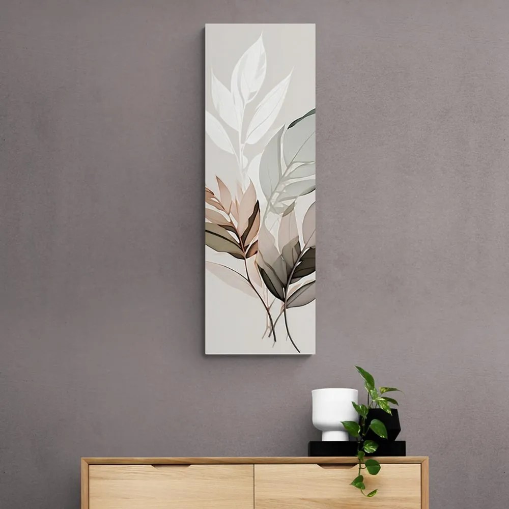 Quadro su tela – Bellezza dettagliata delle foglie