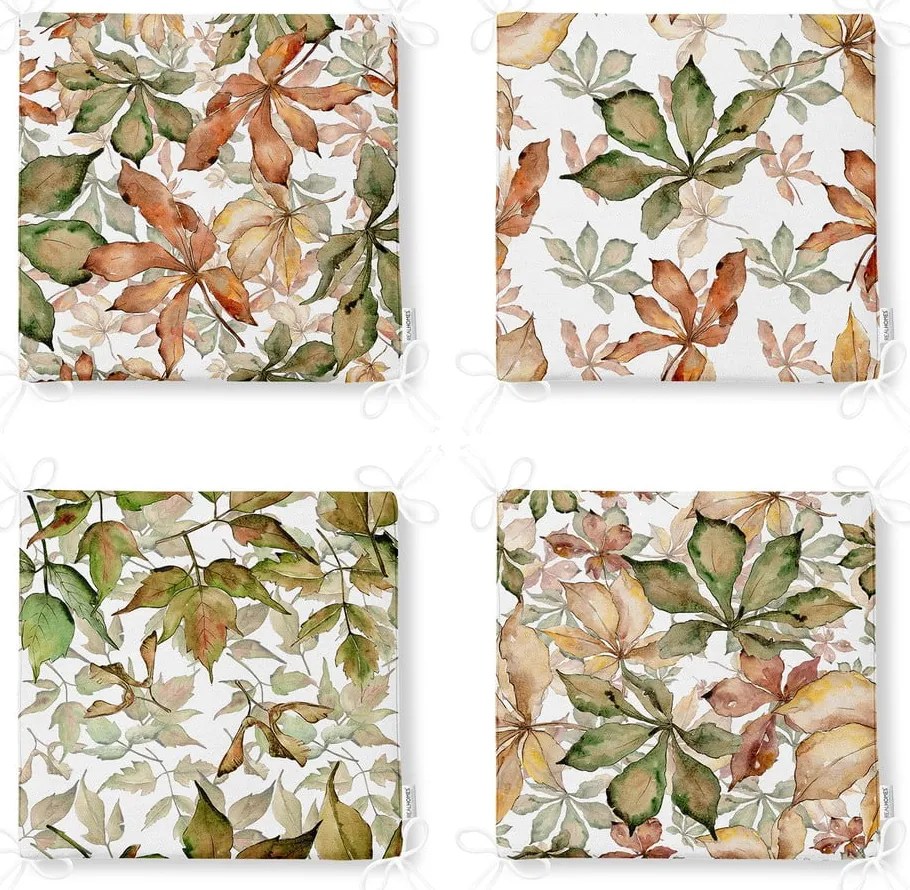 Cuscini di seduta in set da 4 40x40 cm Autumn - Mila Home