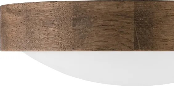 Brilagi-LED RGBW Plafoniera dimmerabile CARVALHO SLIM 1xE27/9W/230V Wi-Fi rovere Ø 27 cm