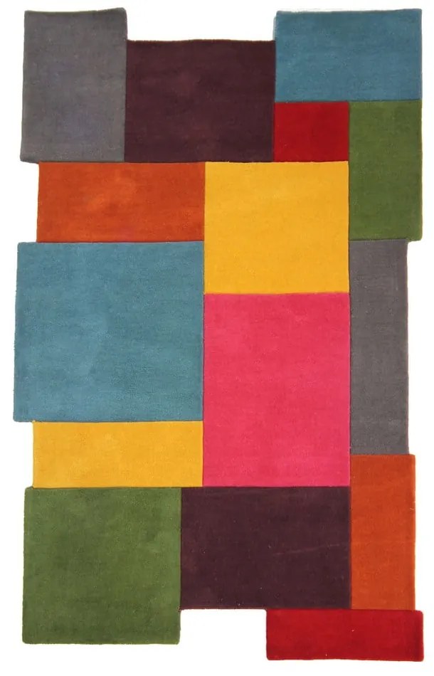 Tappeto in lana 150x240 cm Collage - Flair Rugs