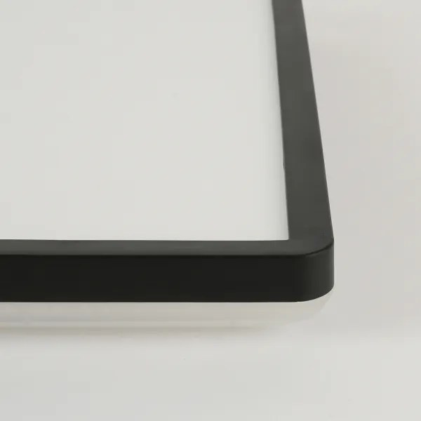 Brilagi - Lampada LED da bagno ULTRA SLIM LED/24W/230V 42x42 cm nero IP54