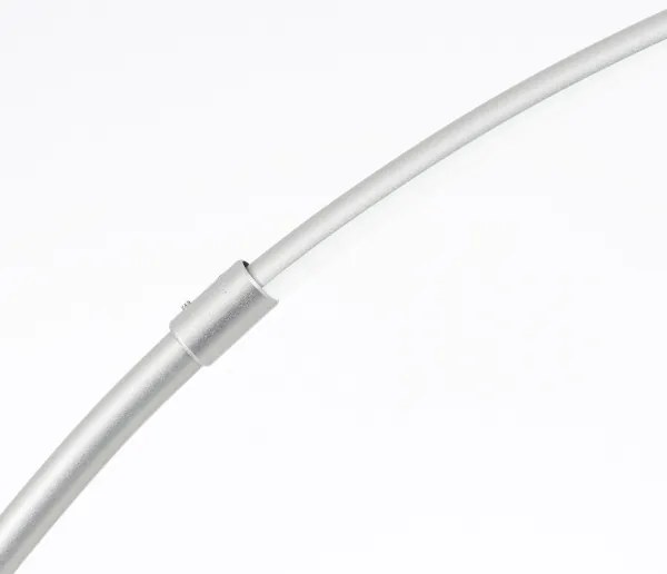 Brilliant - Lampada da terra touch dimmerabile a LED BOW LED/14W/230V cromo