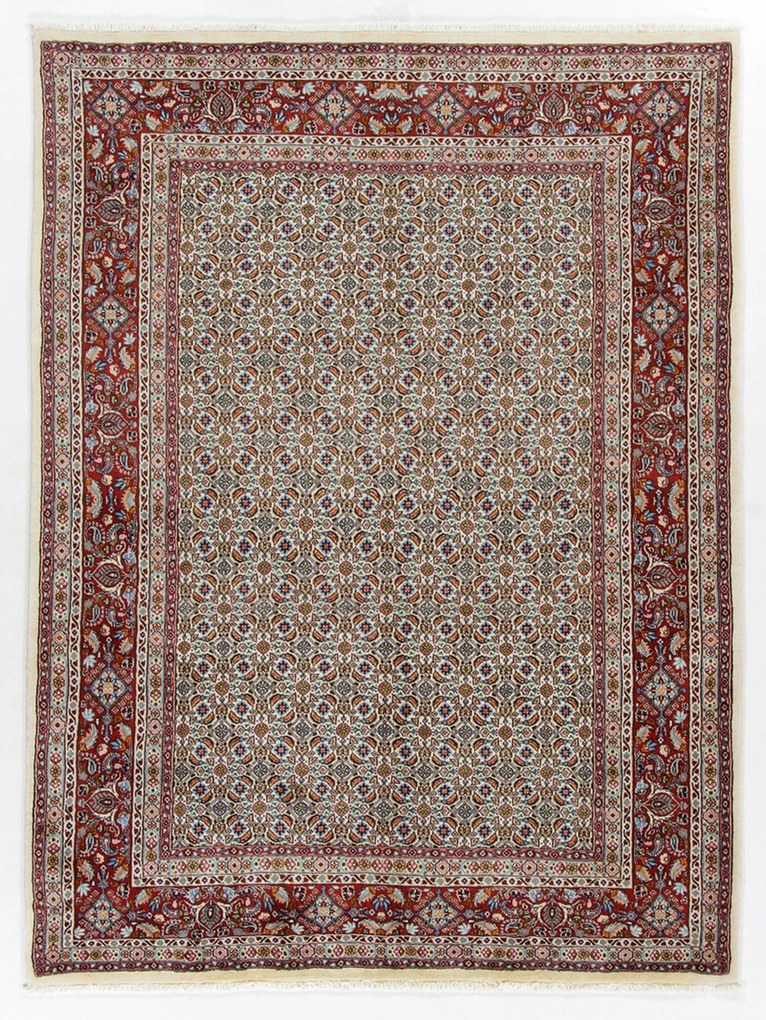 Moud Tappeto 150 x 200 (Iran) Annodato A Mano