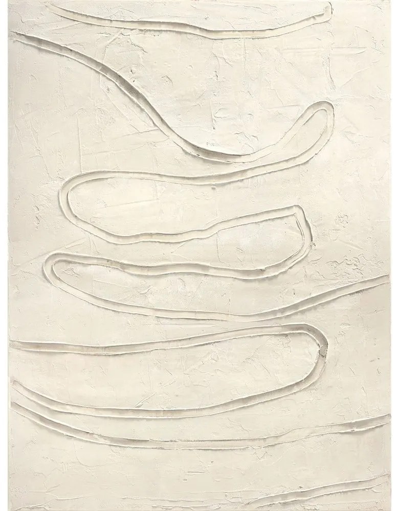 Quadro dipinto a mano 88x118 cm Track The Line - Malerifabrikken