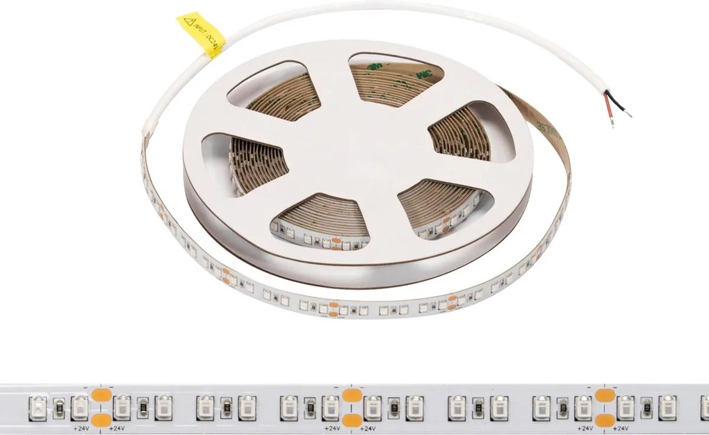 Striscia LED 24V 144W/m Luce Arancione - IP54 - 5 metri