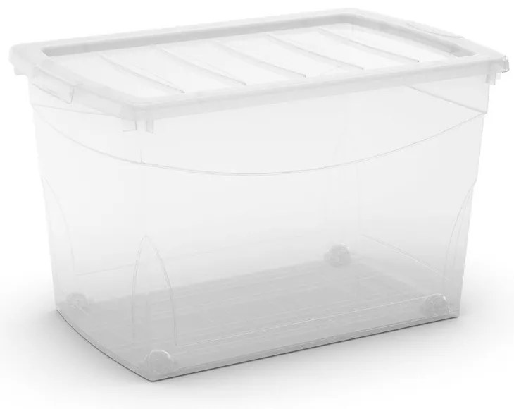 Scatola con coperchio in plastica 58,5x39x36,5 cm Omnibox XL – KIS