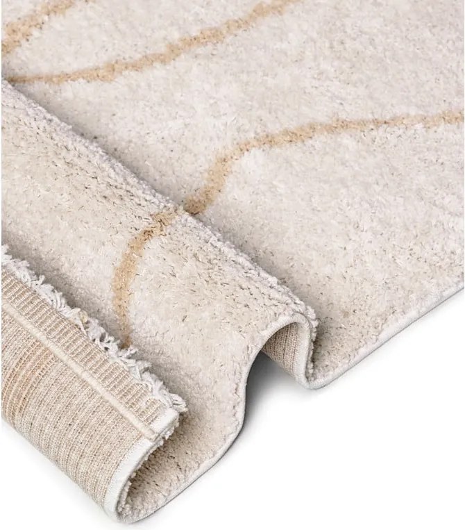 Tappeto color crema 80x150 cm Routa – Universal