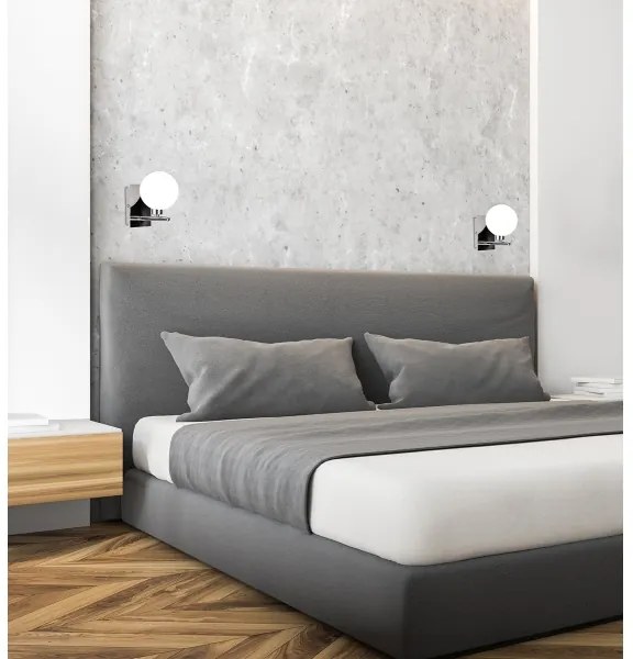 Applique RAISA 1xG9/40W/230V cromo lucido