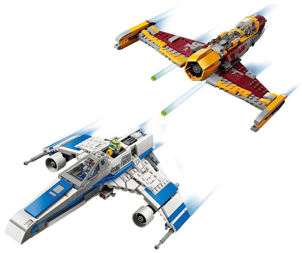 E Wing vs. Starfighter Star Wars con personaggi - Le