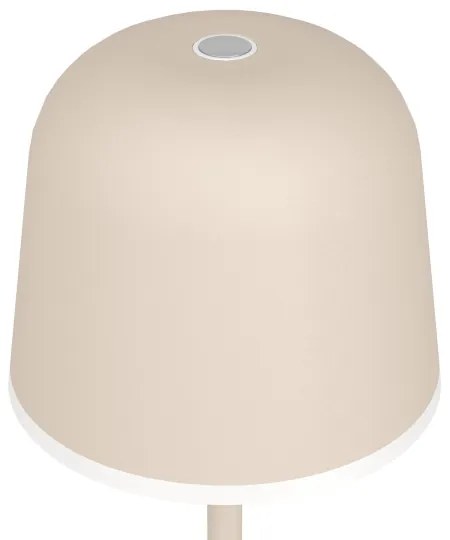 Eglo 900461-Lampada LED dimmerabile da esterno MANNERA 2,2W/5V 1800mAh beige IP54
