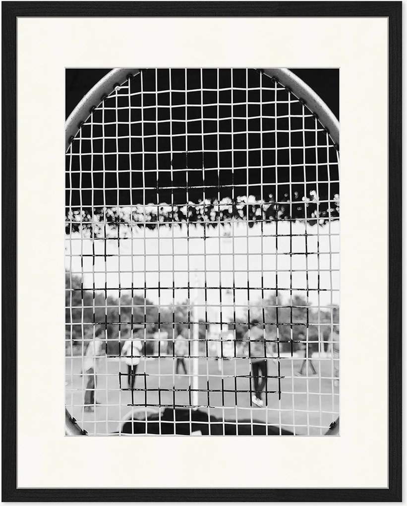 Foto incorniciata Behind the Racket, varie misure