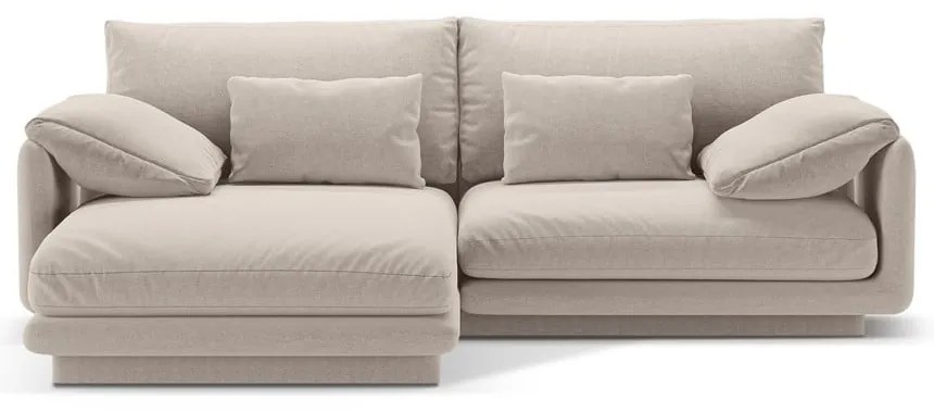 Divano angolare beige (angolo sinistro) Torino - Micadoni Home