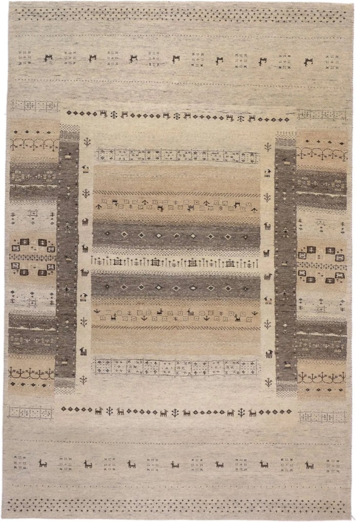 Loribaft Tappeto orientale 140x210 (Indian) Annodato A Mano