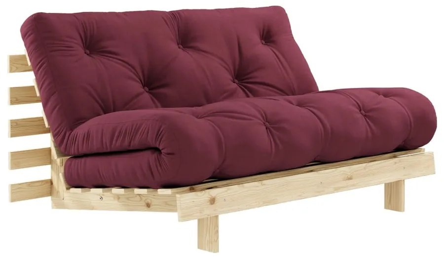 Divano letto rosso 140 cm Roots - Karup Design