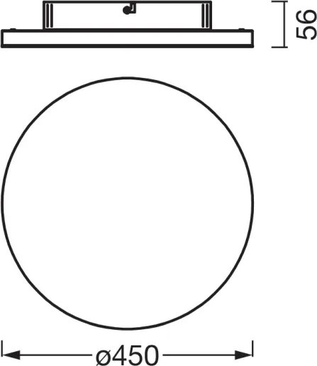 Osram - Pannello LED a superficie PLANON LED/28W/230V 3000K Ø 45 cm bianco