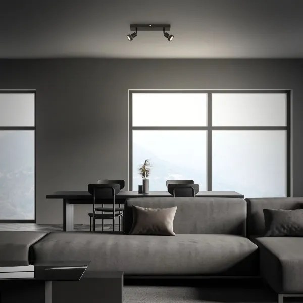 Briloner 2926-025 - Faretto LED 2xGU10/4,9W/230V